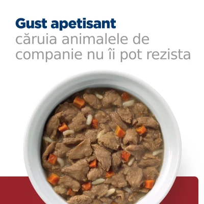 Hill’s Prescription Diet I/D Tocăniță cu Pui și Legume Adăugate Câini 354g