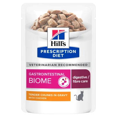 Hill’s Prescription Diet Gastrointestinal Biome cu Carne de Pui Pisici 1.02kg