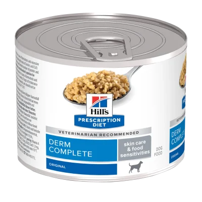 Hill’s Prescription Diet Derm Complete Câini 200g
