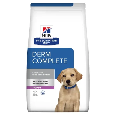 Hill’s Prescription Diet Derm Complete Puppy Câini 4kg