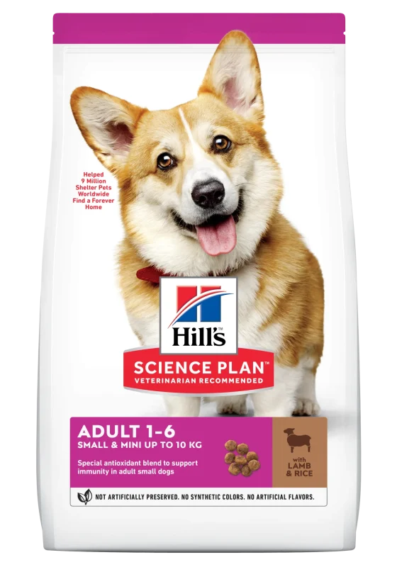 Hill’s Science Plan Small & Mini Adult cu Miel și Orez Câini 1.5kg