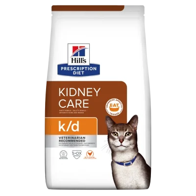 Hill’s Prescription Diet K/D cu Pui Pisici 300g