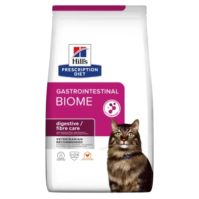 Hill’s Prescription Diet Gastrointestinal Biome cu Pui Pisici 8kg