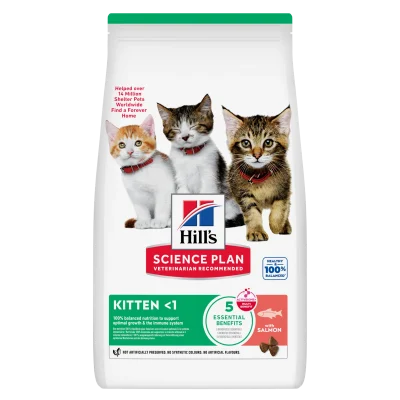 Hill’s Science Plan Kitten Somon Pisici 1.5kg