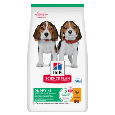 Hill’s Science Plan Medium Puppy Câini 6kg