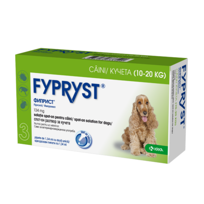 Fypryst caini M 134 mg (10-20 kg)-sol.spot-on x 1.34ml x 3