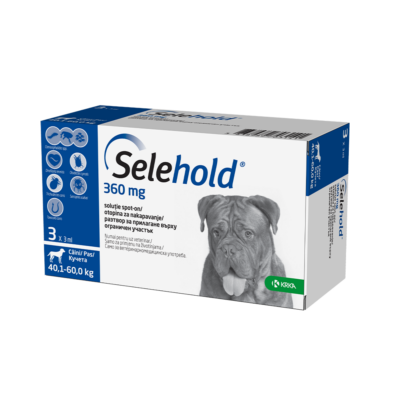Selehold caini 360mg (40.1-60 kg)-sol.spot-on x 3ml x 3