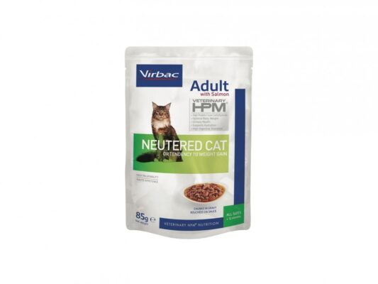 HPM Adult Neutered cu Somon pt.pisici x 85g x 12pl